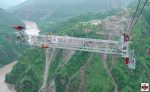 Südtiroler Kleinbetrieb beim Bau der Chenab-Bridge eingesetzt – SEIK realisierte größte Materialseilbahn der Welt in Kashmir