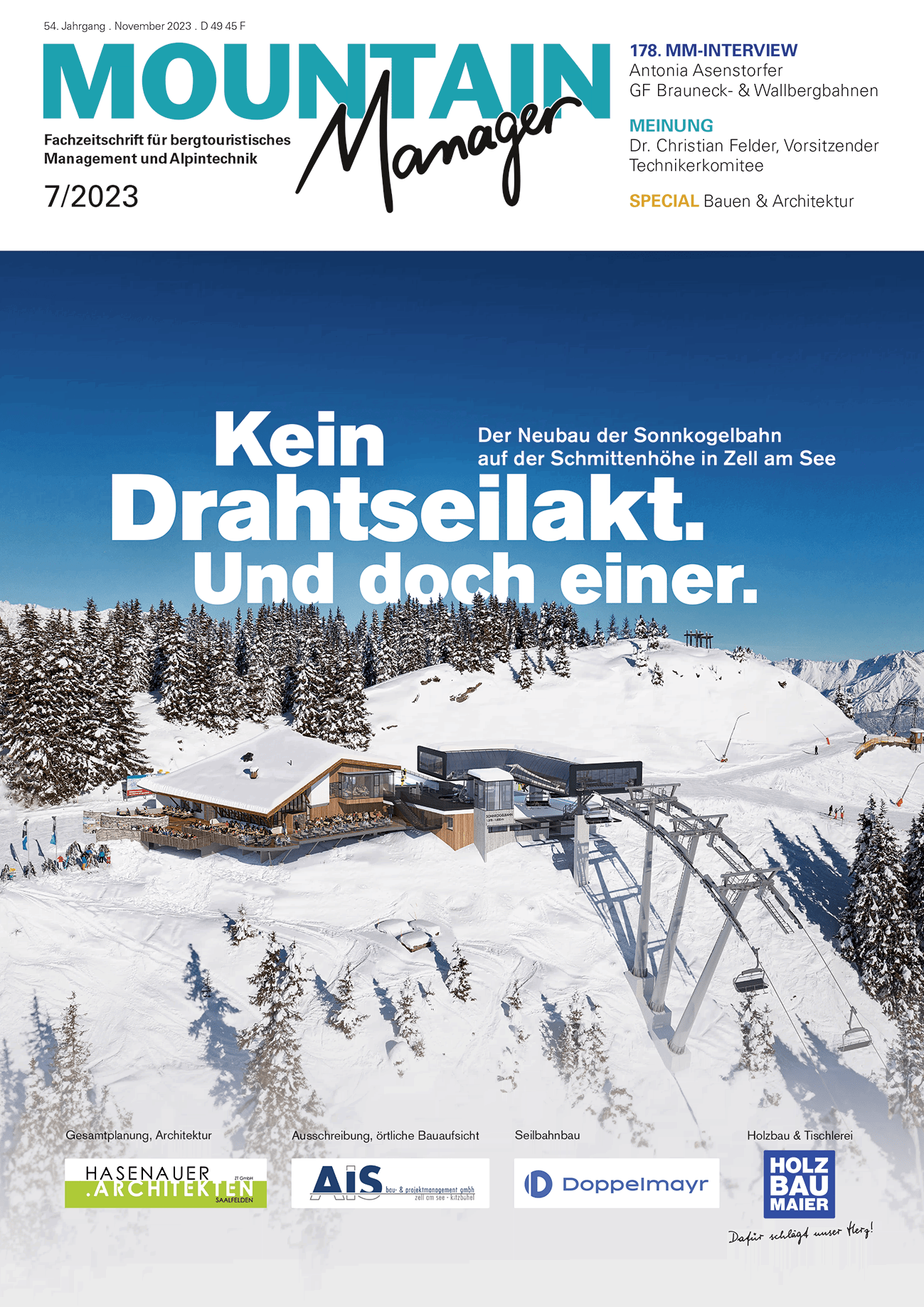 Ausgabe 7/2023 | Mountain Manager