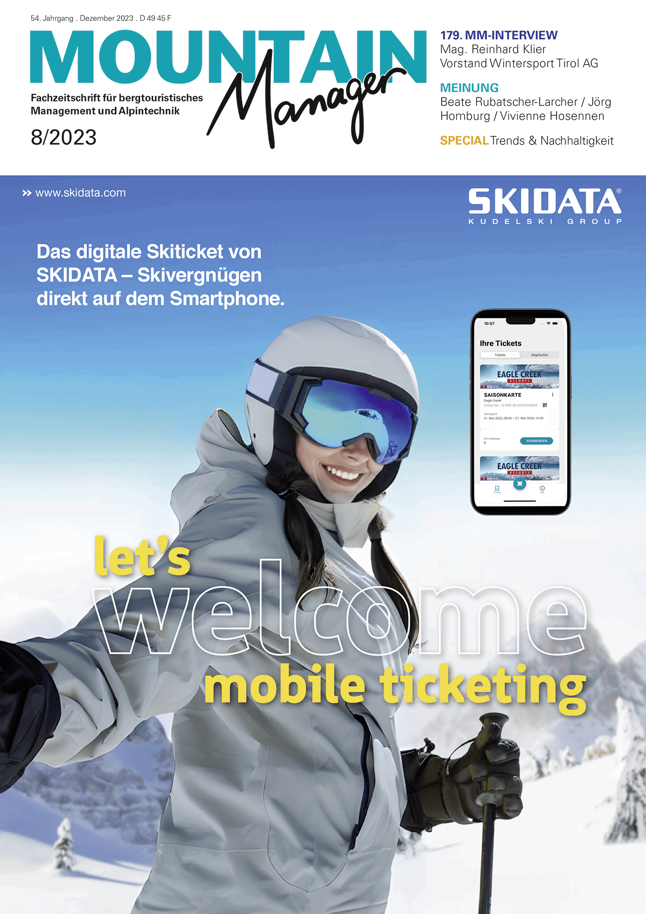 Ausgabe 8/2023 | Mountain Manager