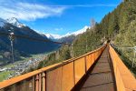 Eine neue Hängebrücke verspricht Abenteuer in luftiger Höhe