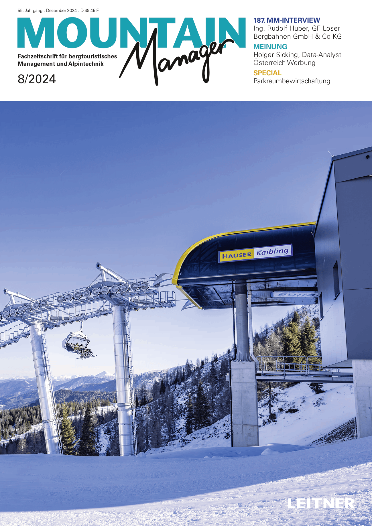 Ausgabe 8/2024 - Mountain Manager