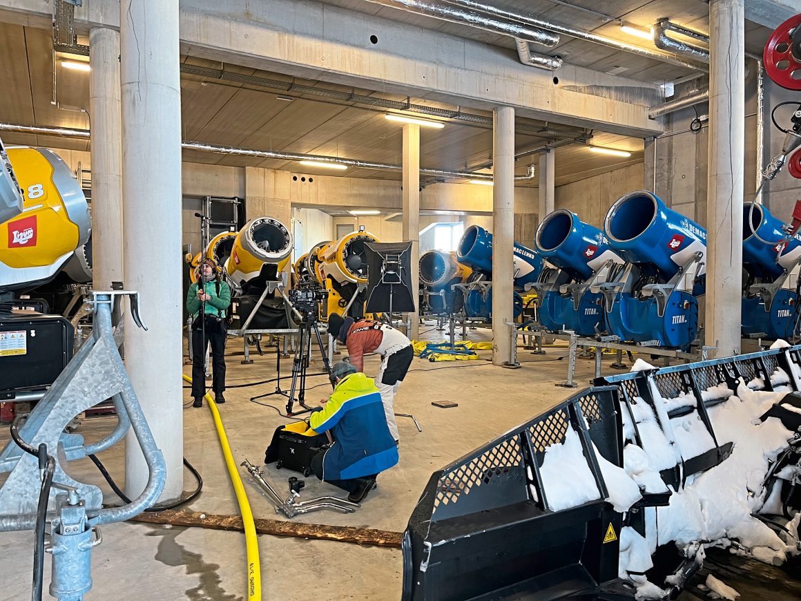 Innenleben einer Pumpstation