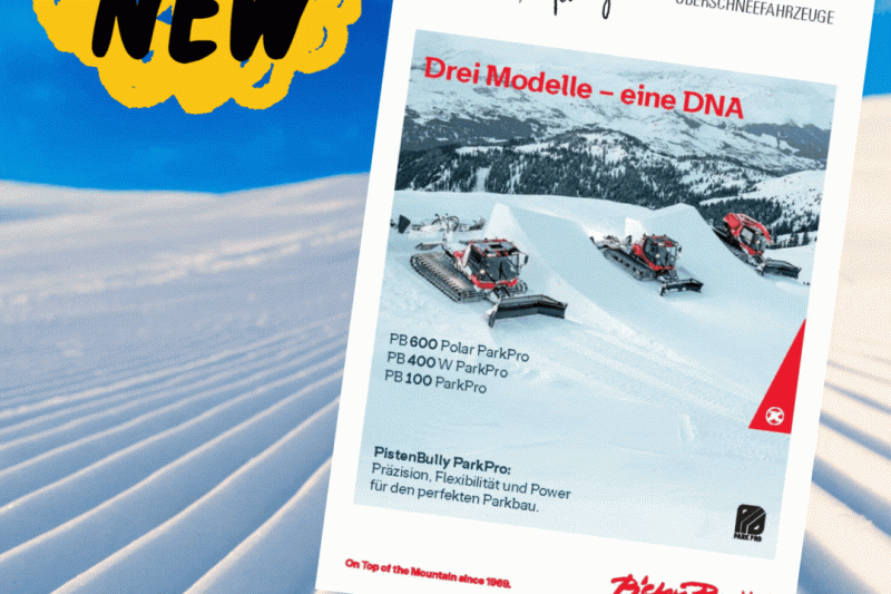 Out now: die Beilage Überschneefahrzeuge
