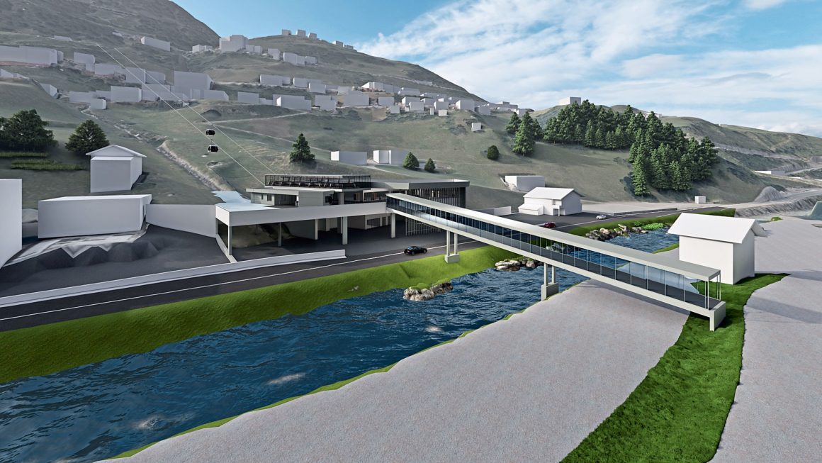 Rendering Talstation Diasbahn