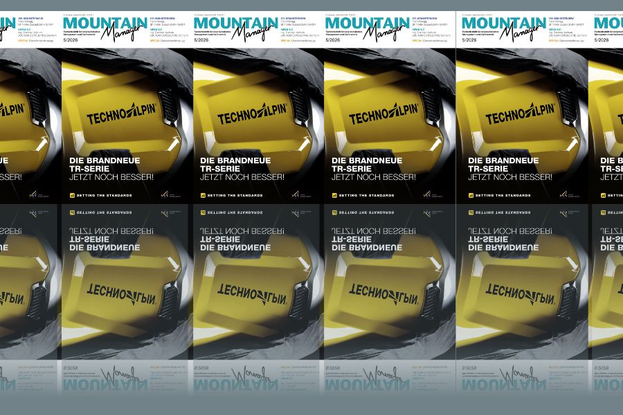 Titelseite der Zeitschrift Mountain Manager 5 26 mit Spiegeleffekt